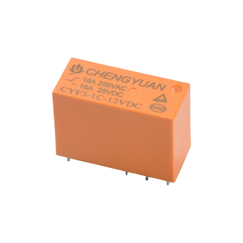CYF3继电器、SPDT继电器、JQX-14F、16A 250VAC继电器、8PIN PCB 0.54W继电器、14F电源继电器