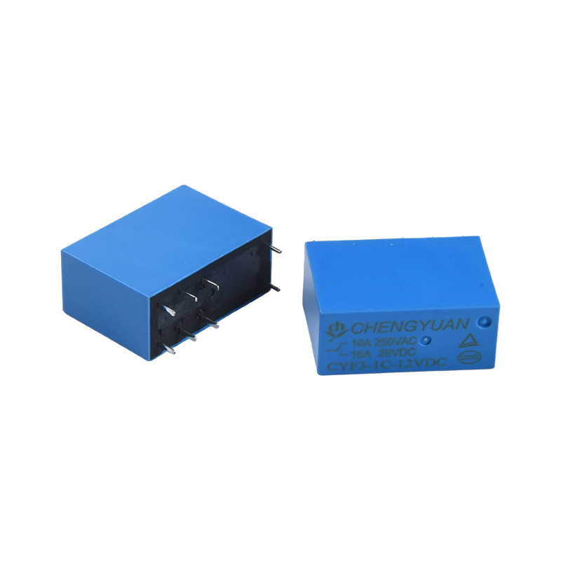 CYF3继电器、SPDT继电器、JQX-14F、16A 250VAC继电器、8PIN PCB 0.54W继电器、14F电源继电器