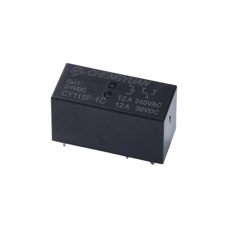 CY115F1继电器、SPSP PCB继电器、JQX-115F、12A 0.4W 5PIN继电器、115F电源继电器.