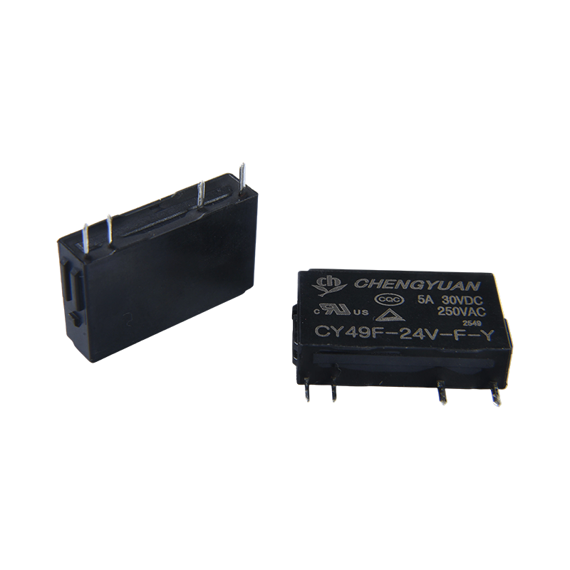 CY49F继电器,纤薄功率继电器,49F继电器,信号继电器,4PIN PCB 5A 0.12W小型继电器.