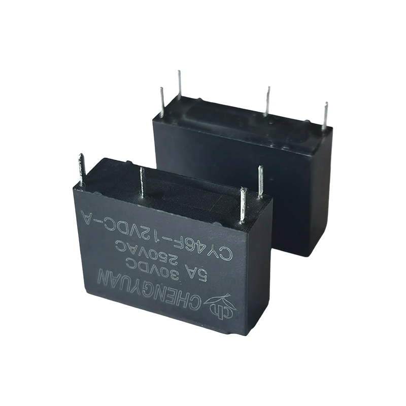 CY46F继电器,46F继电器,超小型电源继电器,4PIN PCB安装电源继电器,