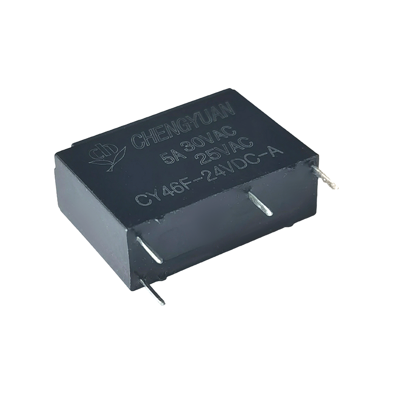 CY46F继电器,46F继电器,超小型电源继电器,4PIN PCB安装电源继电器,