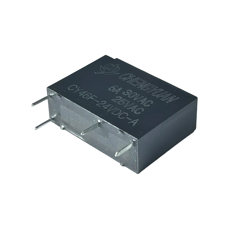 CY46F继电器,46F继电器,超小型电源继电器,4PIN PCB安装电源继电器,