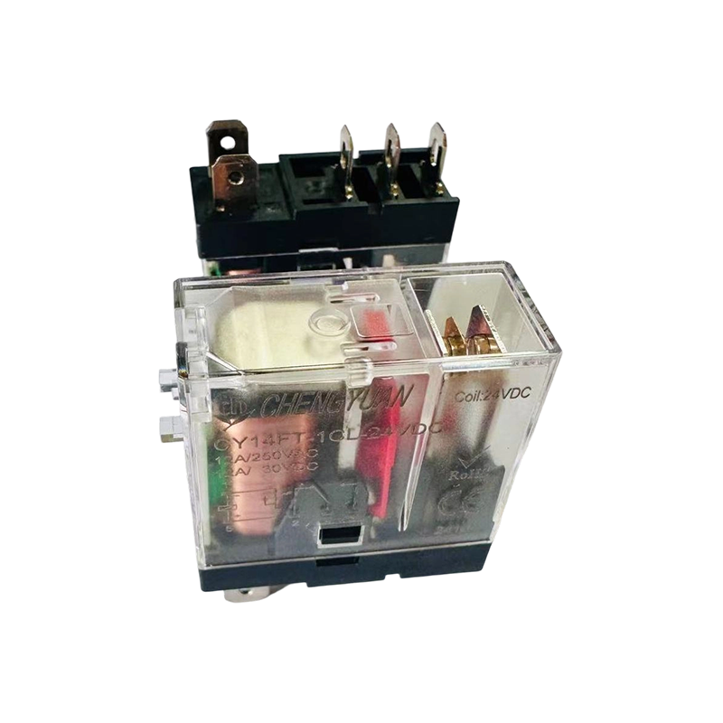 CY14FT-2CL 继电器、DPDT 继电器、14F 宽脚继电器、8A 5PIN 电源继电器.