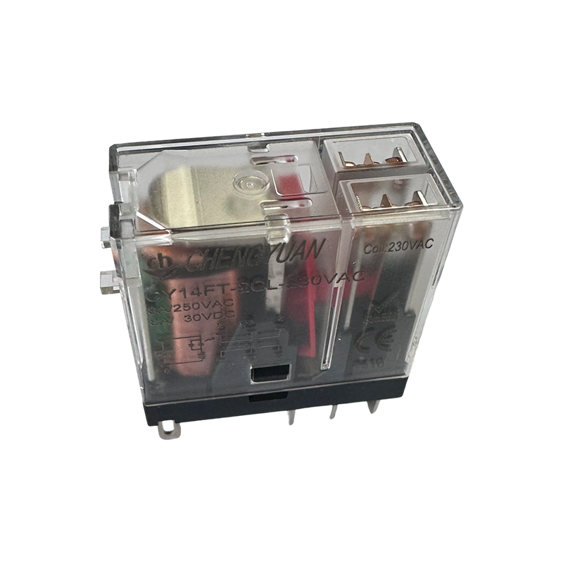 CY14FT-2CL 继电器、DPDT 继电器、14F 宽脚继电器、8A 5PIN 电源继电器.
