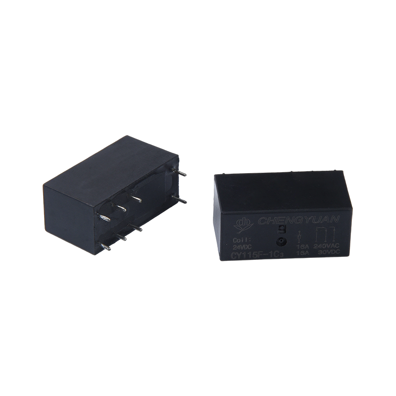 CY115F3继电器、SPDT PCB继电器、JQX-115F、16A 0.4W 8PIN继电器、PCB 1C继电器、115F电源继电器
