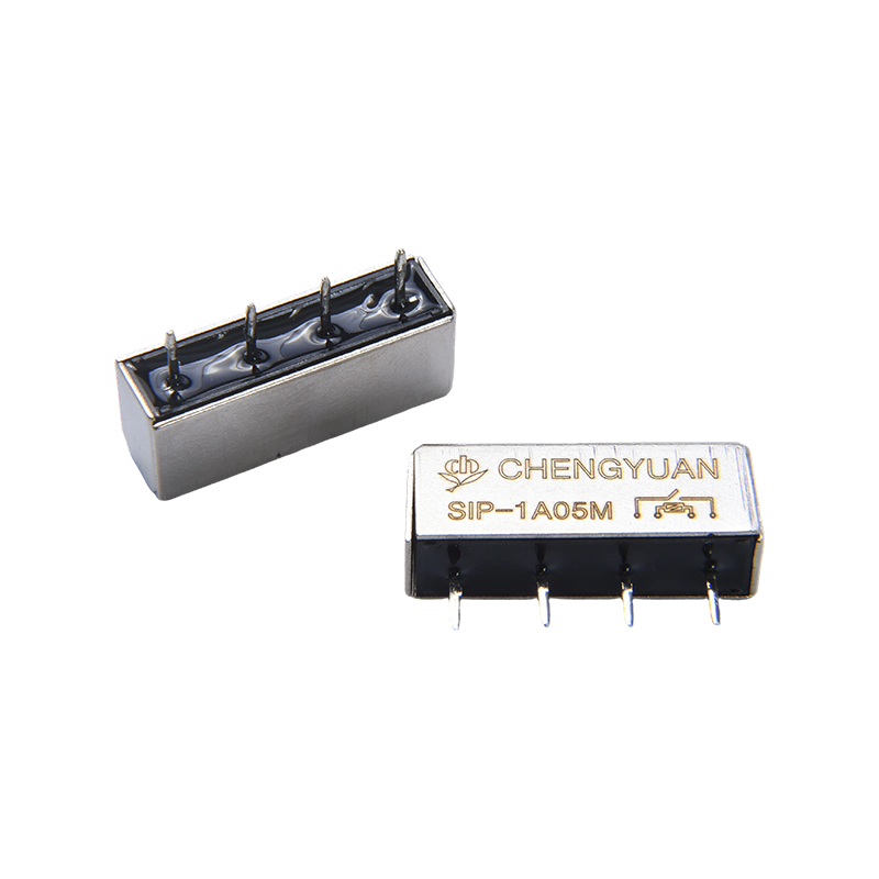 SIP继电器、簧片继电器、SIP-1A05、PCB安装簧片继电器、