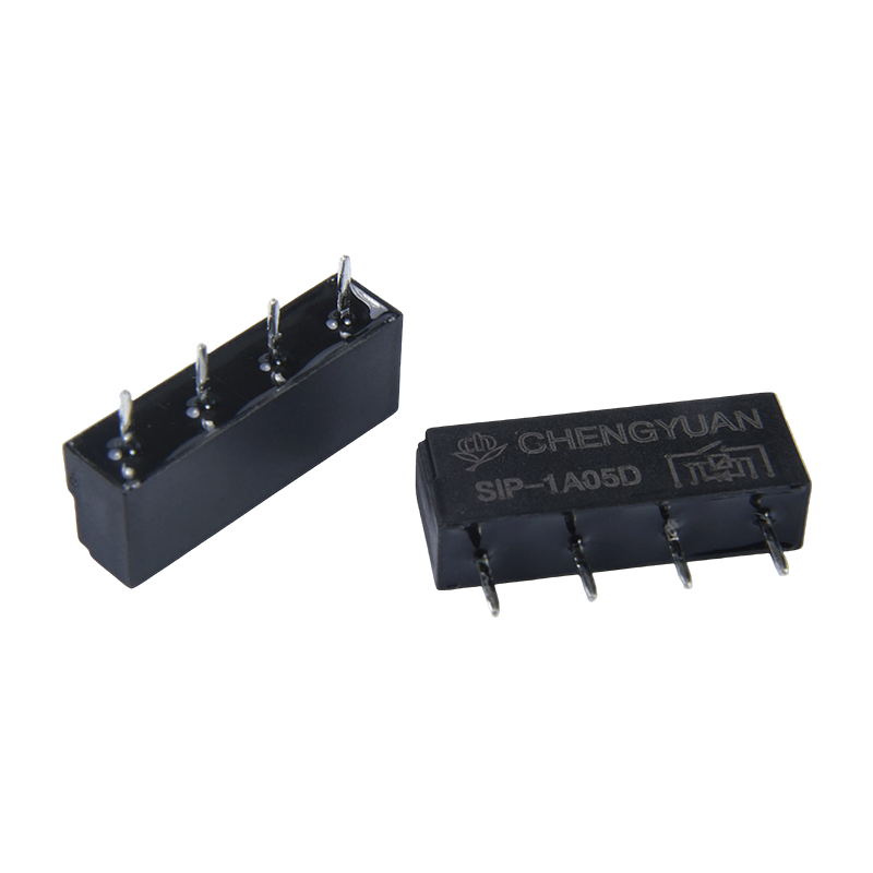 SIP继电器、簧片继电器、SIP-1A05、PCB安装簧片继电器、