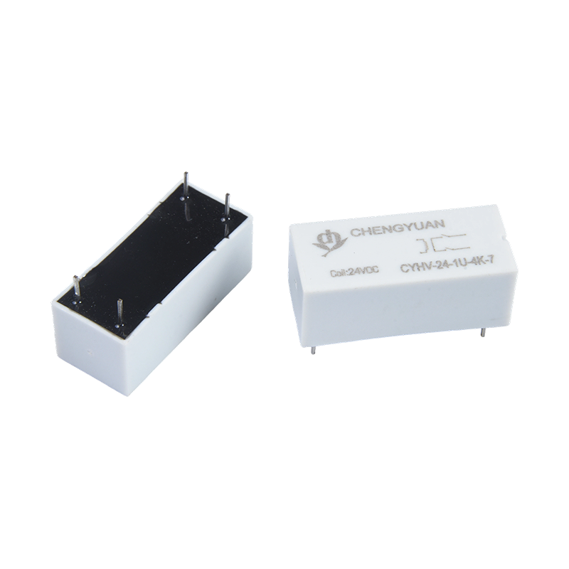 CYHV继电器,小型高压干弹簧继电器,4KV,6KV PCB安装簧片继电器.