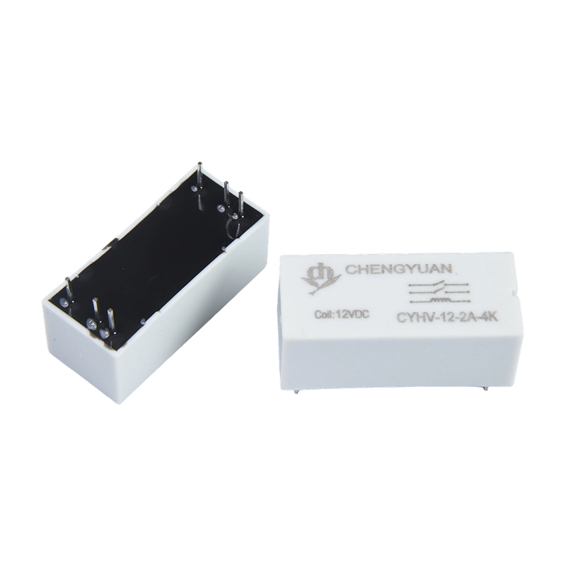 CYHV继电器,小型高压干弹簧继电器,4KV,6KV PCB安装簧片继电器.