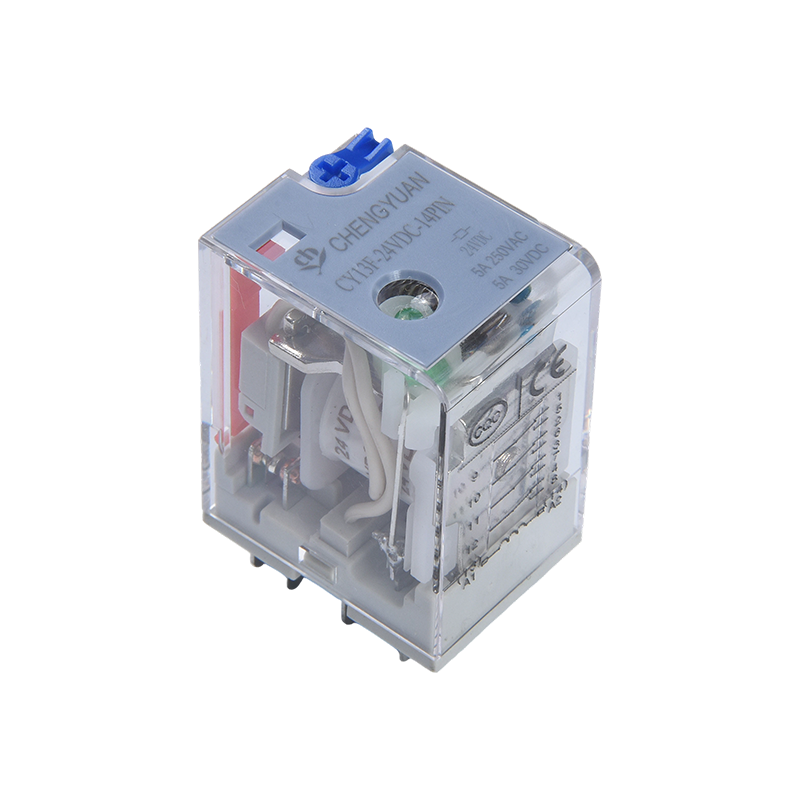 CY13F继电器,电源继电器4PDT,JQX-13F,工业电源继电器,4PDT/4Z,MY4 LY4.14PIN