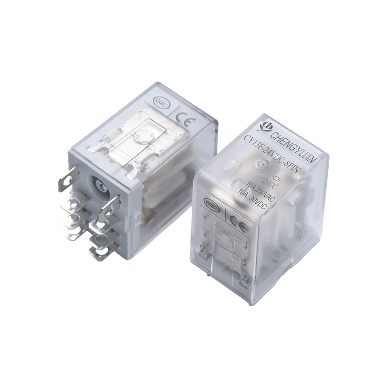 CY13F继电器,电源继电器DPDT,JQX-13F,工业电源继电器,DPDT/2Z,MY2 LY2.8PIN 