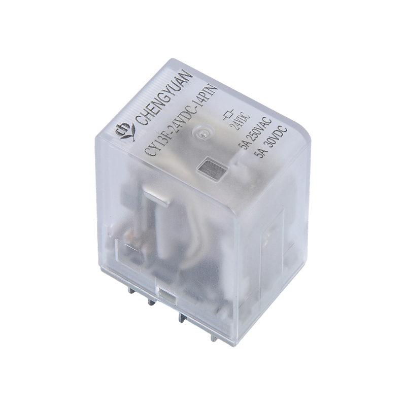 CY13F继电器,电源继电器4PDT,JQX-13F,工业电源继电器,4PDT/4Z,MY4 LY4.14PIN